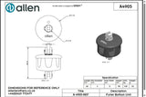 Allen公式図面・取扱説明書 (A4905)