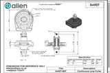 Allen公式図面・取扱説明書 (A4907)