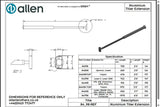 Allen公式図面・取扱説明書 (A4698)
