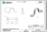 Allen公式図面・取扱説明書 (A5014)