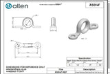 Allen公式図面・取扱説明書 (A5014F)