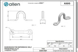 Allen公式図面・取扱説明書 (A5015)