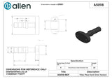 Allen公式図面・取扱説明書 (A5098)