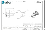 Allen公式図面・取扱説明書 (A5106L)