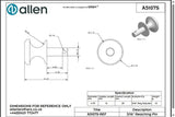 Allen公式図面・取扱説明書 (A5107S)