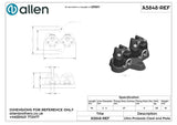 Allen公式図面・取扱説明書 (A5848)