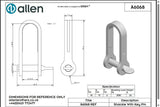 Allen公式図面・取扱説明書 (A6068)