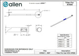 Allen公式図面・取扱説明書 (A7002-1.0)