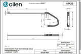Allen公式図面・取扱説明書 (A7420)