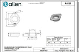 Allen公式図面・取扱説明書 (A8139)