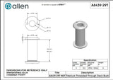 Allen公式図面・取扱説明書 (A8439-29T)