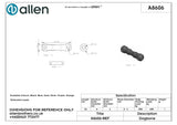 Allen公式図面・取扱説明書 (A8606-)