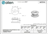 Allen公式図面・取扱説明書 (A8739-8-)