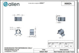 Allen公式図面・取扱説明書 (A8824)