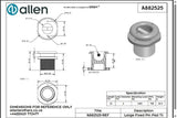 Allen公式図面・取扱説明書 (A882525)