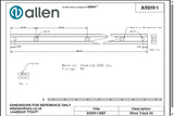 Allen公式図面・取扱説明書 (A9019)
