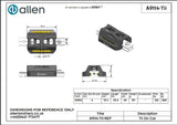 Allen公式図面・取扱説明書 (A9114-Tii)