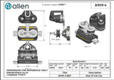 Allen公式図面・取扱説明書 (A9119-4)