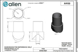 Allen公式図面・取扱説明書 (A9150)
