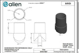 Allen公式図面・取扱説明書 (A9151)