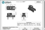 Allen公式図面・取扱説明書 (A9214-1)