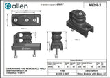 Allen公式図面・取扱説明書 (A9219-2)