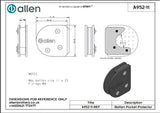 Allen公式図面・取扱説明書 (A.952-11)