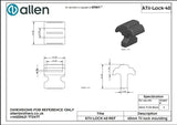 Allen公式図面・取扱説明書 (ATII-LOCK-40)