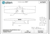 Allen公式図面・取扱説明書 (AY7107F)