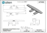 Allen公式図面・取扱説明書 (AY7109C)