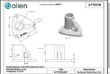 Allen公式図面・取扱説明書 (AY7157B)