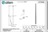 Allen公式図面・取扱説明書 (AY7165B)
