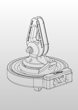 超軽量トップダウンスピンネーカーファーラー (Extra Light weight Top-Down Spinnaker Furler)：商品・図面 2