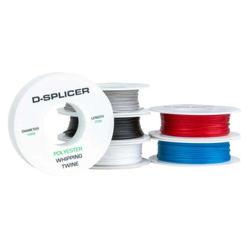 ポリエステル ホイッピングトワイン 1,0mm - 35m 青 (Whipping Twine Polyester 1,0mm - 35m blue) — 参考画像