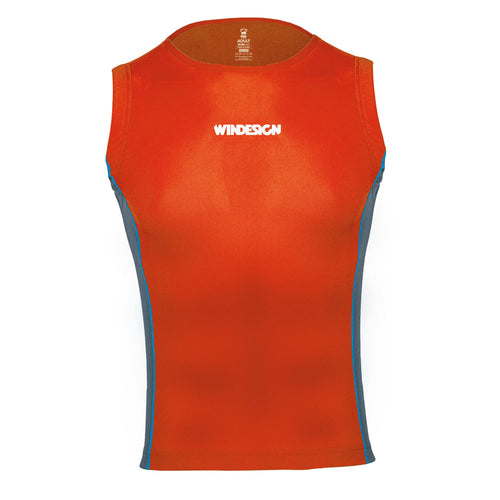 Windesign ラッシュタンクトップ ジュニア 蛍光オレンジ (RASH TANKTOP ジュニア 蛍光オレンジ) — Optiparts official product image