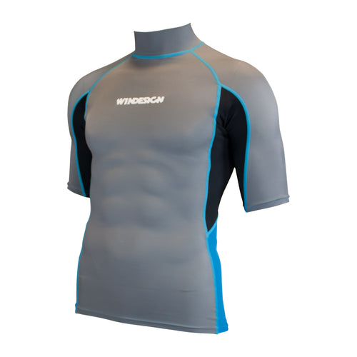 Windesign 半袖ラッシュトップ S (SHORT SLEEVE RASH TOP S) — Optiparts official product image