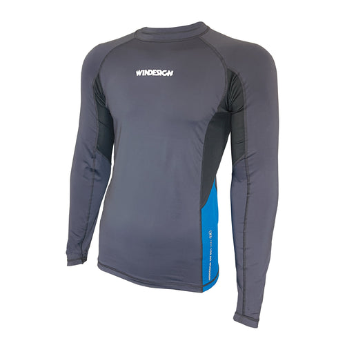 Windesign Airmesh 長袖ラッシュトップ ジュニア L (AIRMESH LONG SLEEVE RASH TOP ジュニア L) — Optiparts official product image
