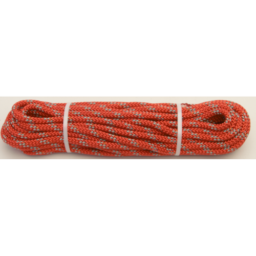 コントロールロープ 直径7mm レッド 18m（24打ちポリエステル）