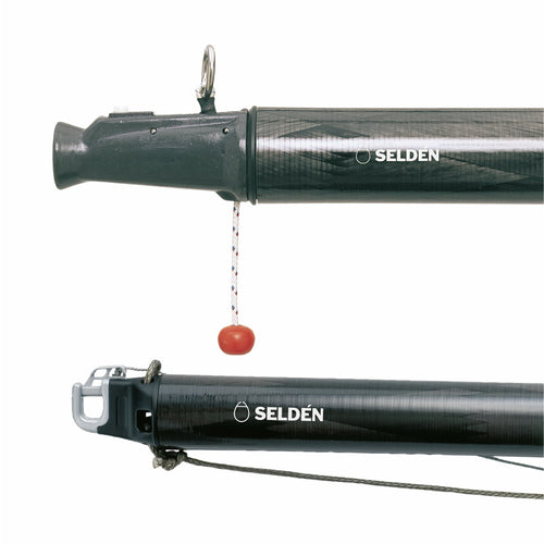Seldén 077-077-23公式製品ページの組立端部参考写真。DIYキットの全長・全同梱品を示すものではありません。