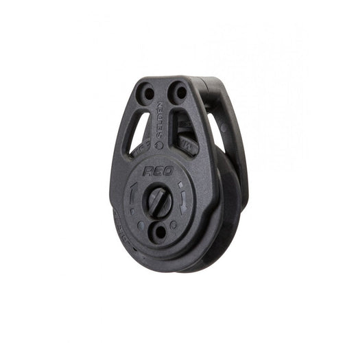 Seldén 406-350-05R R60 手動ラチェットブロック チーク 時計回り
