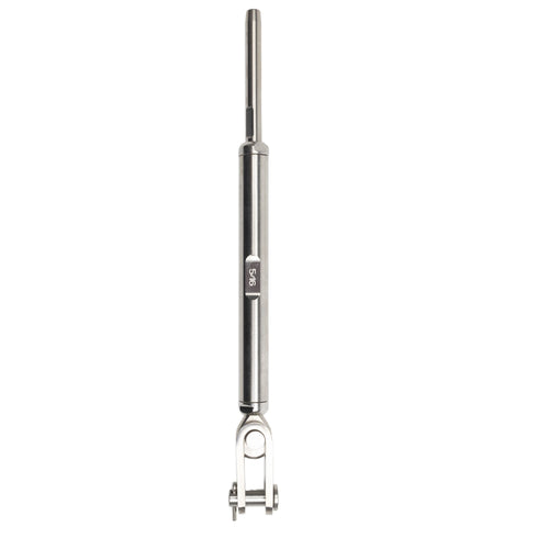 StBターンバックル 1/4インチ スウェージ端末／トグル・ワイヤー径4 mm用・ピン径6.5 mm