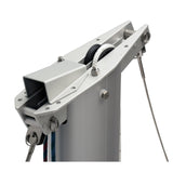 15°マストヘッド用 計器取付ベース 100×40mm メーカー取付例