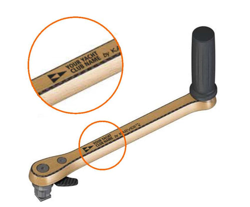 Karver WINCH HANDLE CUSTOMIZATION – NAME ADDING