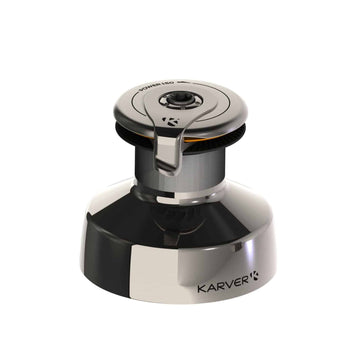 Karver 4 SPEEDS  KPW150 WINCH – STAINLESS STEEL DRUM
