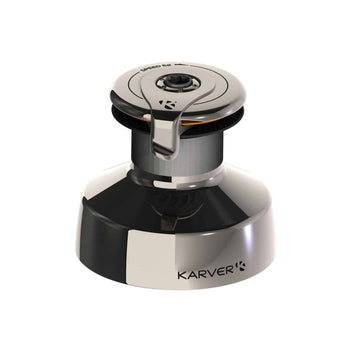 Karver 4 SPEEDS  KSW52 WINCH – STAINLESS STEEL DRUM