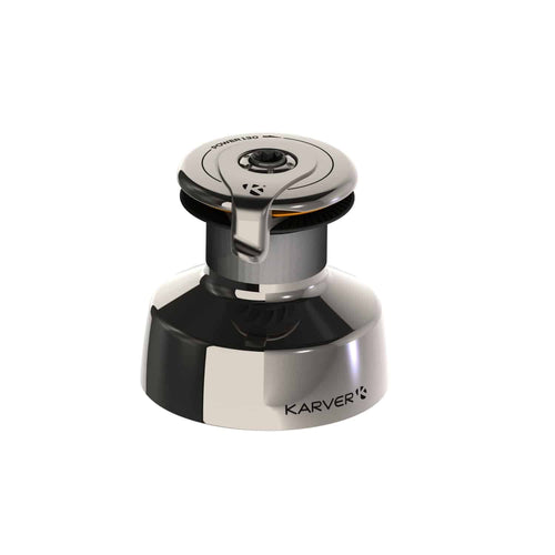 Karver 4 SPEEDS  KPW130 WINCH – STAINLESS STEEL DRUM