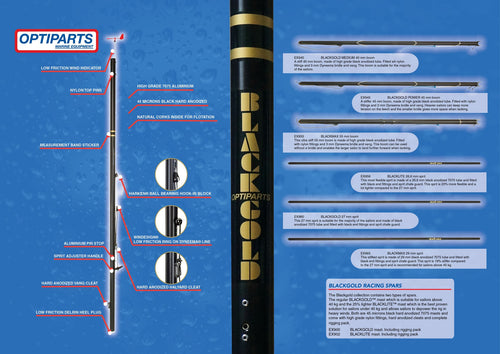 Optiparts Blackgold POWER mast specifications