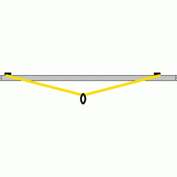 メインシート用ステンレスリング付き3MM 