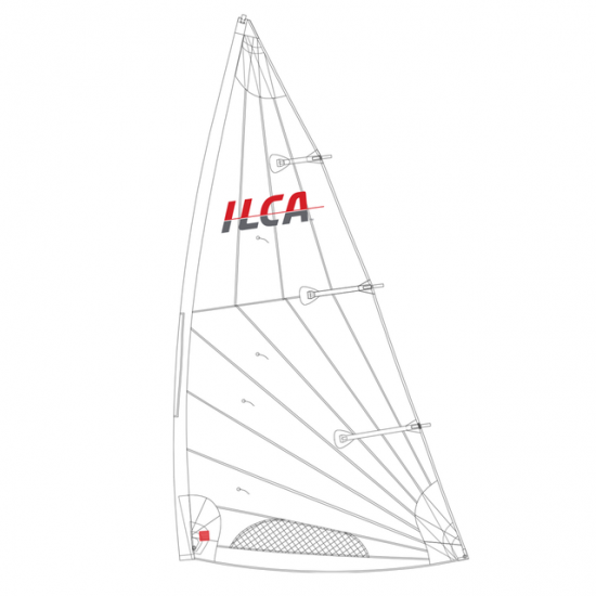 ILCA 7 STDセイル　MK2 （セイルバック付）（ナンバー/バテン無）（お取寄せ）