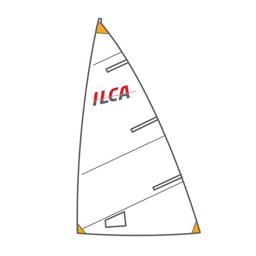 ILCA 4 4.7㎡ セイル （セイルバック付）（ナンバー/バテン無）（お取寄せ）